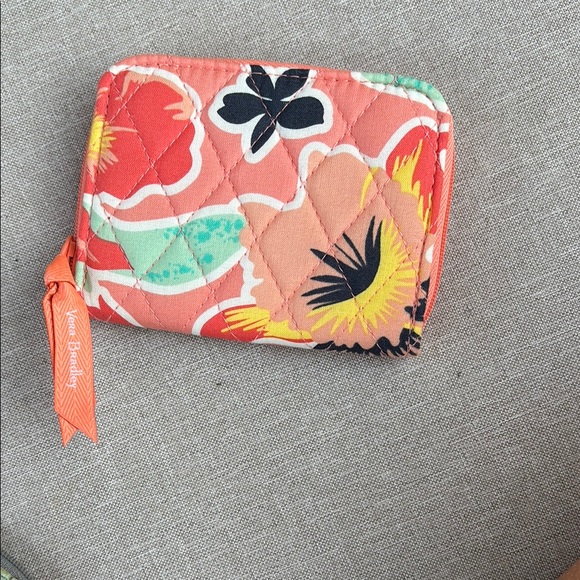 Vera Bradley Coral and Mint Accessory - Picture 3 of 6